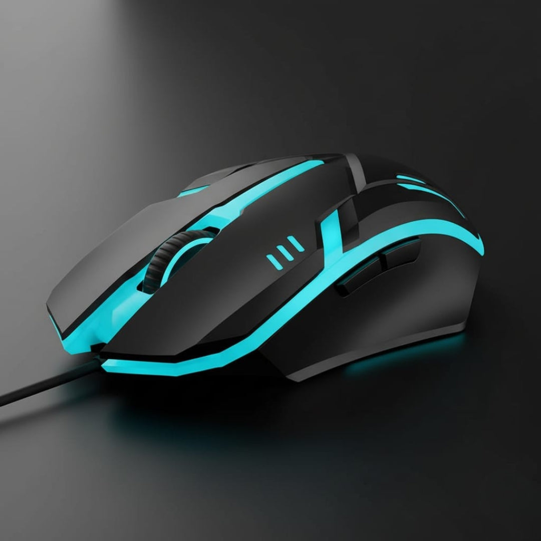 USB Wired Optical Mouse – Ergonomic & Precise for PC/Laptop