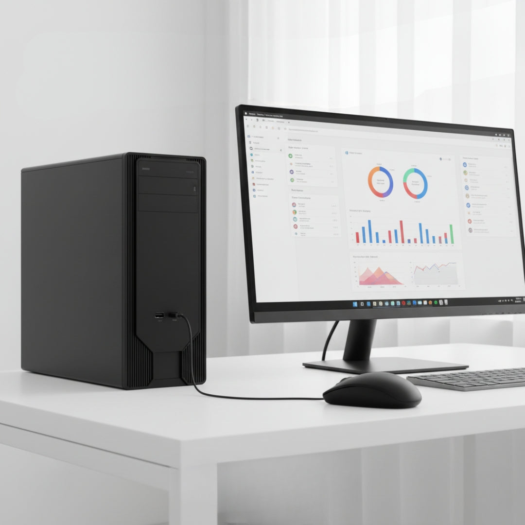 Wired USB Optical Mouse M-111 – Ergonomic for Laptop & Desktop