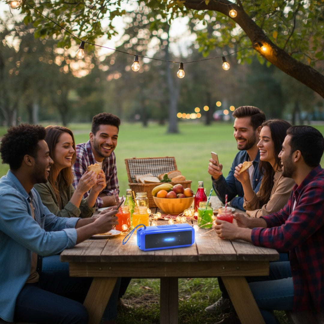 Portable Wireless Bluetooth Speaker – Rechargeable Mini Sound Box (1 Pc)