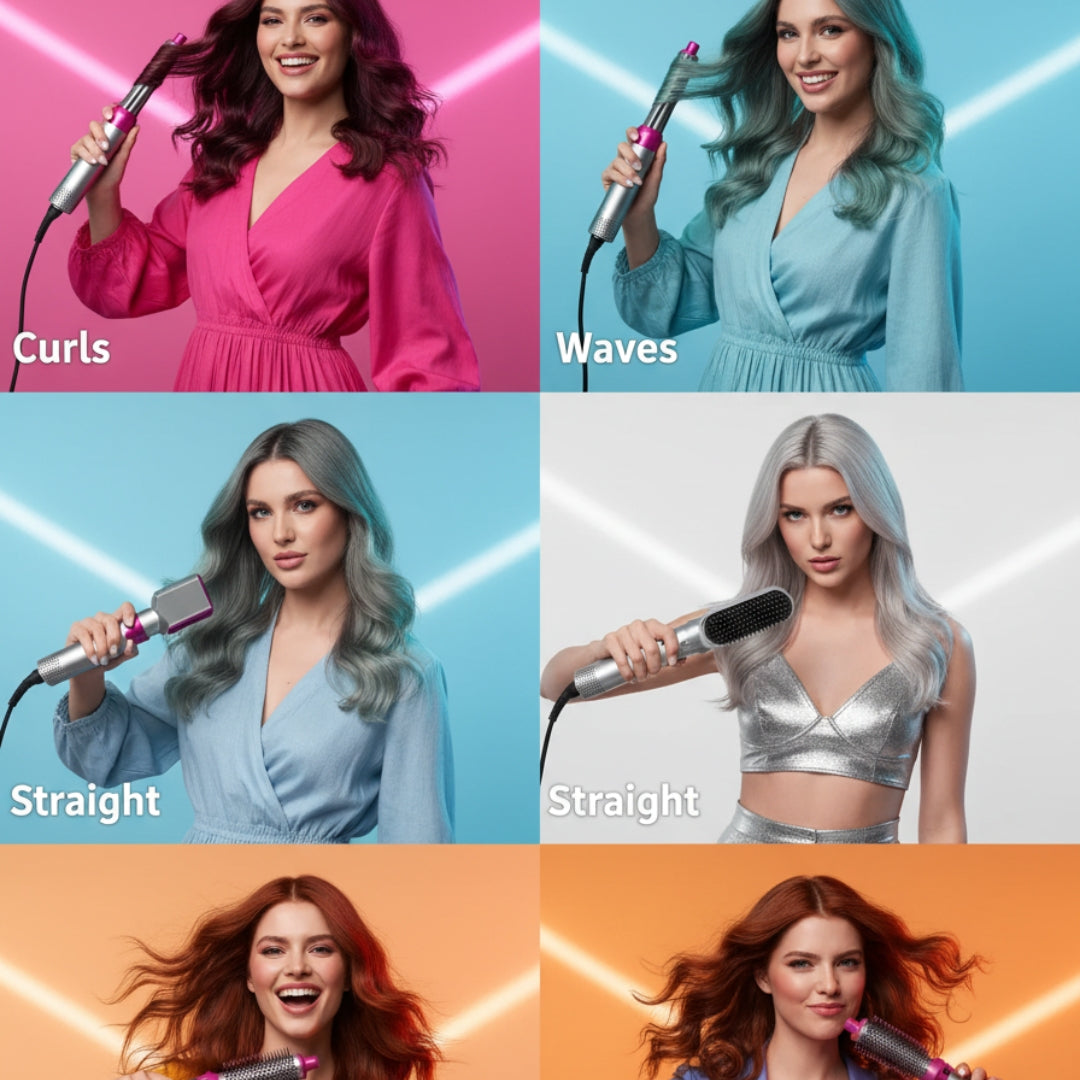 5-in-1 Hair Styler for Women – Dyson Airwrap Dupe