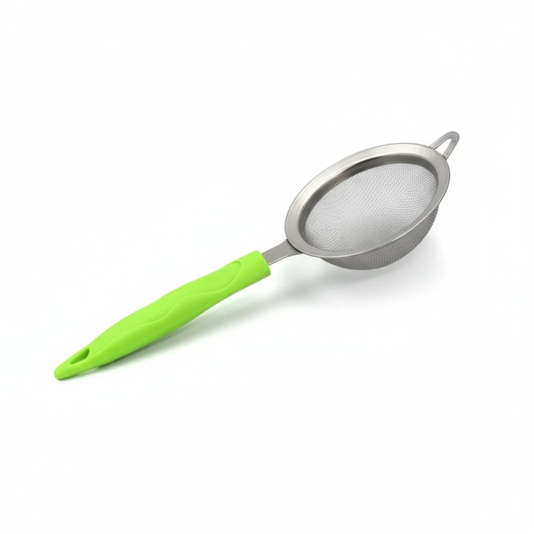 Tea & Coffee Strainer with Fine Stainless Steel Mesh – Durable Filter