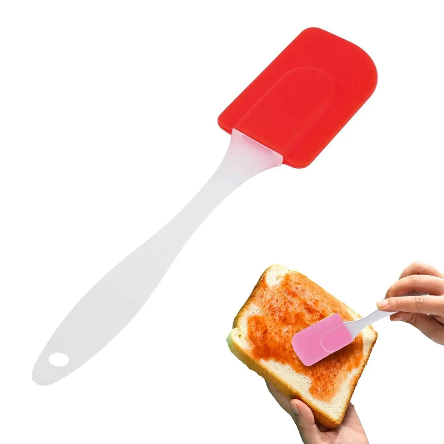 Silicone Cooking Spatula – 18cm Non - Stick Heat - Resistant Kitchen Tool - Chestore