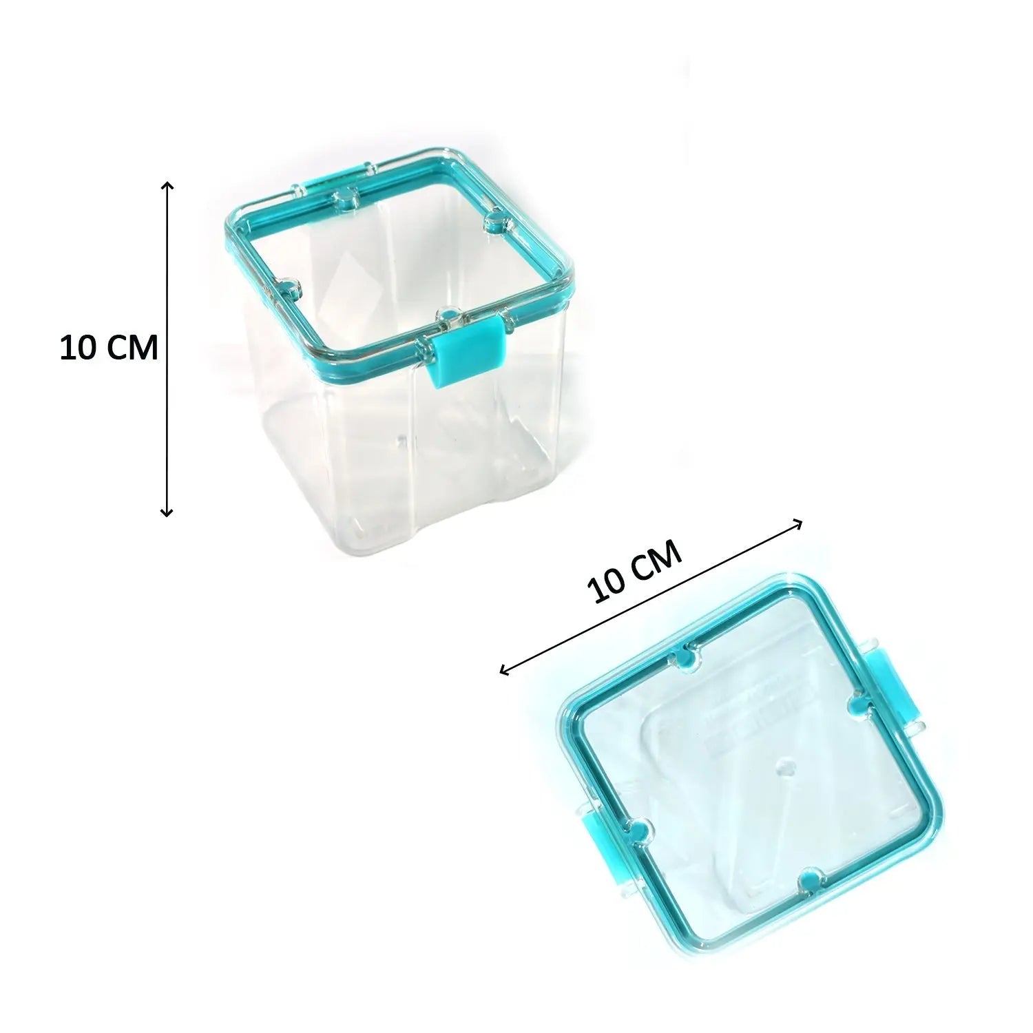 4 - Piece Square Food Storage Container Set – 700ml Each - Chestore