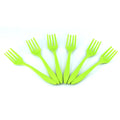 Small Plastic Serving Fork Set – 6 Pcs for Kitchen & Dining - Chestore