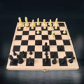 Folding Wooden Chess Board Set (30 30 Cm 1 Set) - Chestore