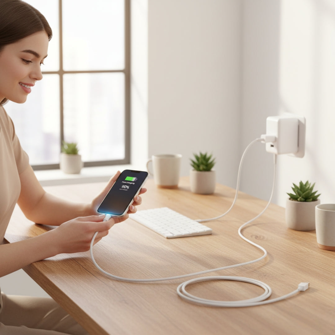 Fast Charging Micro USB Cable – 1.5m Durable Data Sync Cord for Android