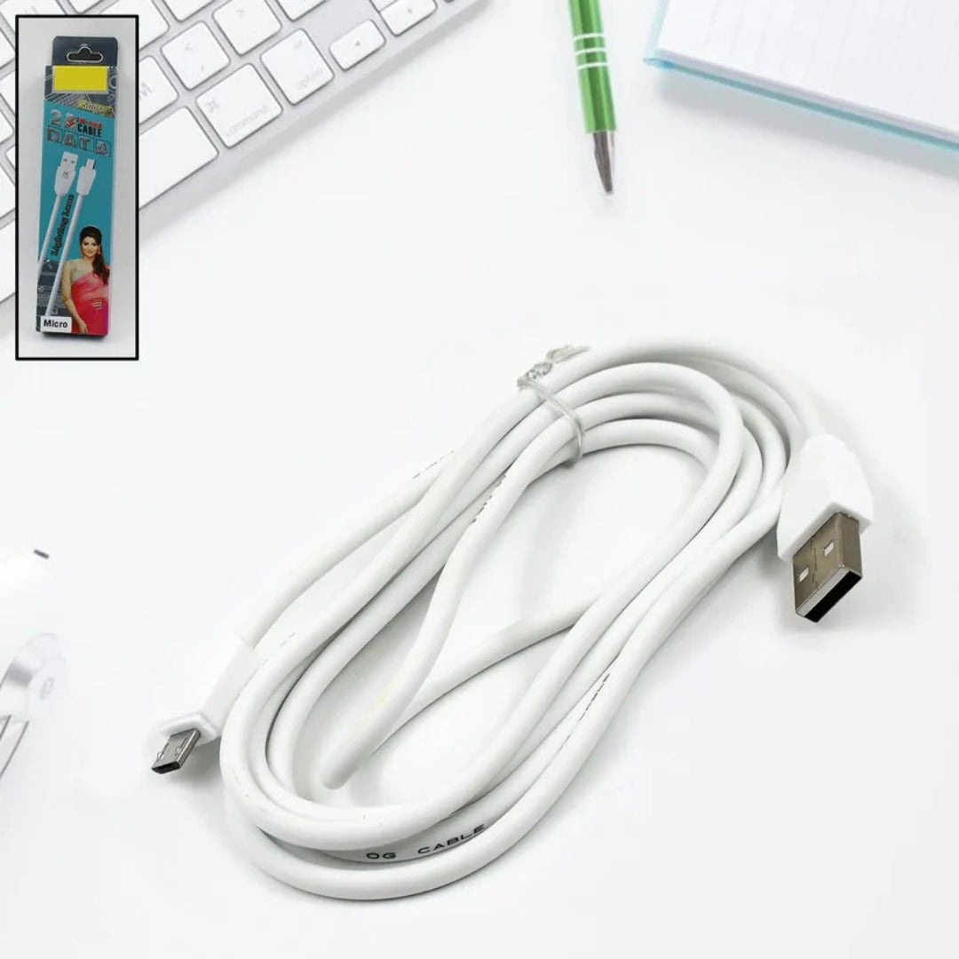 Fast Charging Micro USB Cable – 1.5m Durable Data Sync Cord for Android