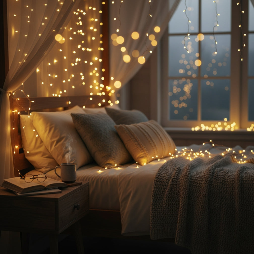 Battery Operated LED Fairy Lights – Waterproof Party String (2AA)