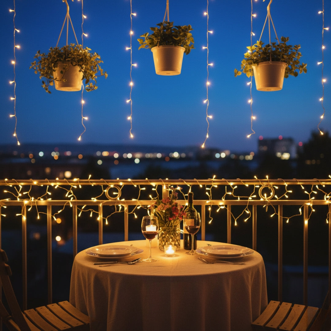 Battery Operated LED Fairy Lights – Waterproof Party String (2AA)