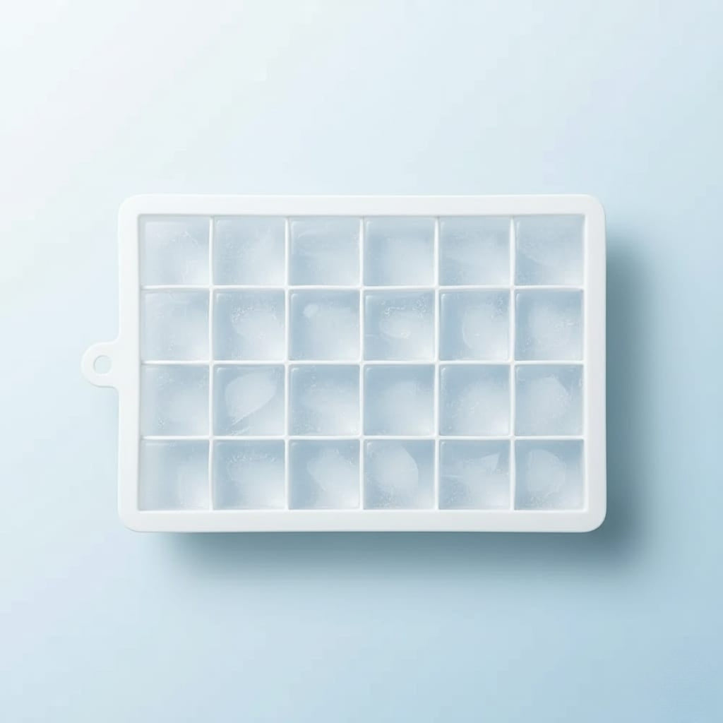 Silicone Ice Cube Tray – 24-Cavity Flexible BPA-Free Ice Mold with Easy Release for Drinks & Cocktails
