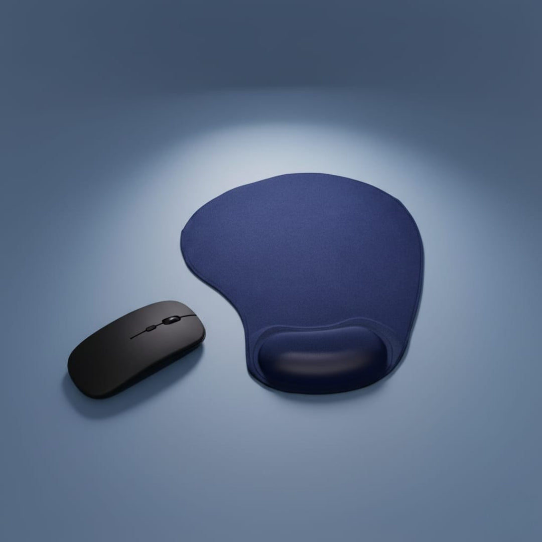 Gel Wrist Support Mouse Pad – Ergonomic & Pain-Free Use