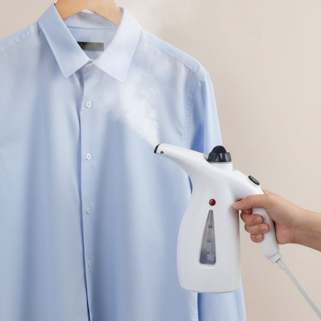 4-in-1 Handheld Garment & Facial Steamer – Portable Beauty & Wrinkle Removal Device