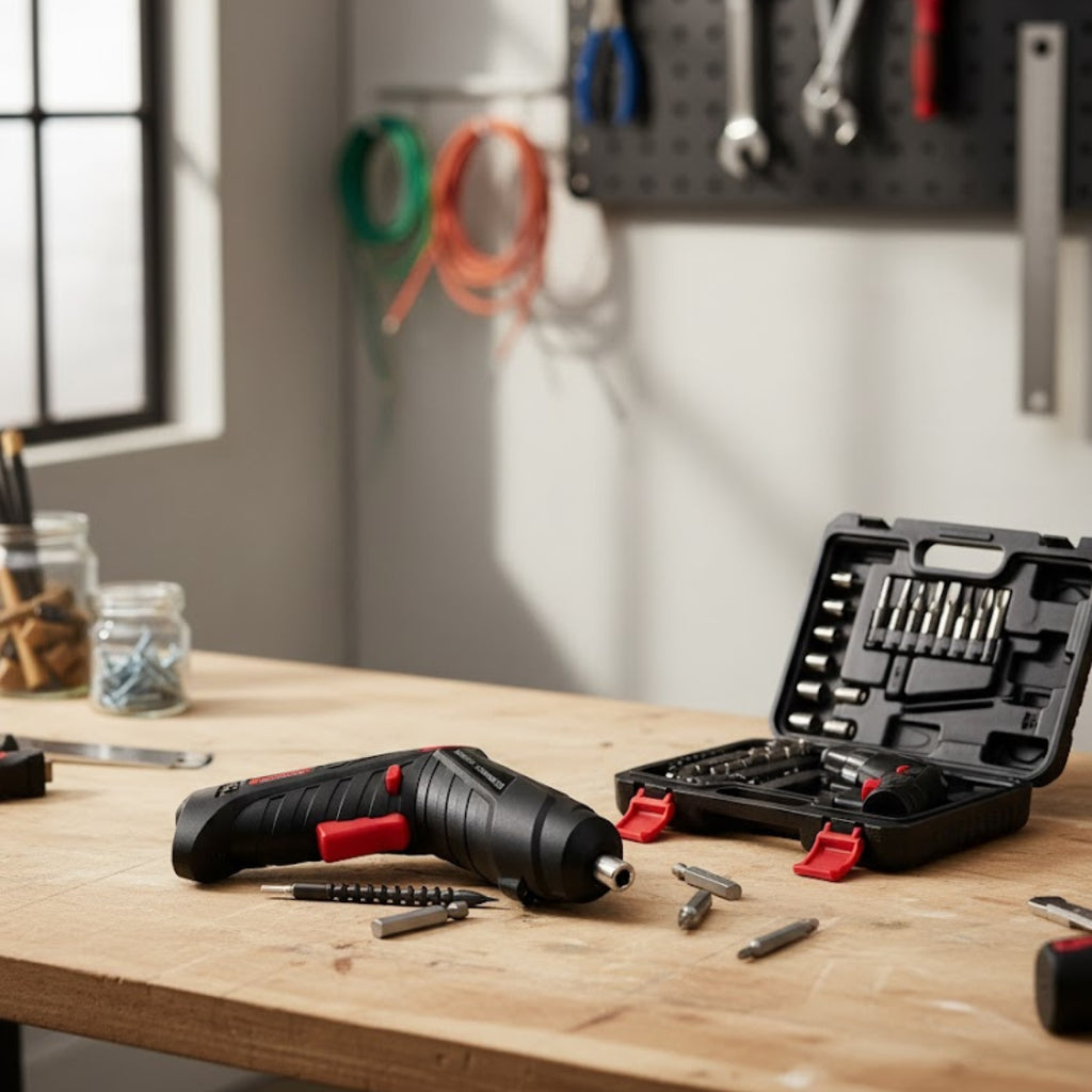 47-in-1 Rechargeable Rotatable Cordless Electric Screwdriver Drill Set