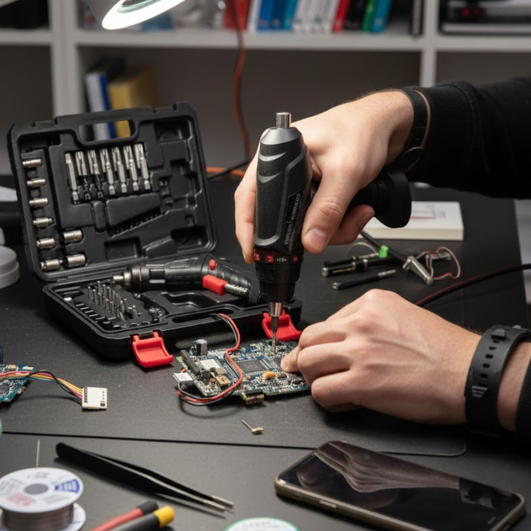 47-in-1 Rechargeable Rotatable Cordless Electric Screwdriver Drill Set