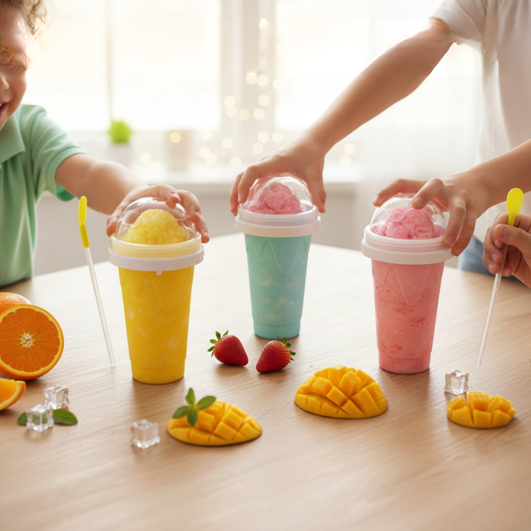 Magic Quick Frozen Smoothie Maker Cup – DIY Slushy Cup