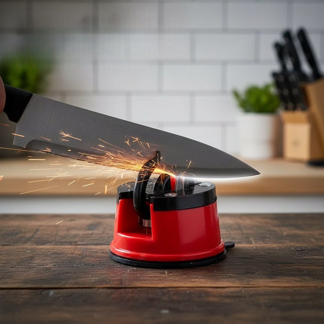 Manual Kitchen Knife Sharpener – Blade Sharpening Tool