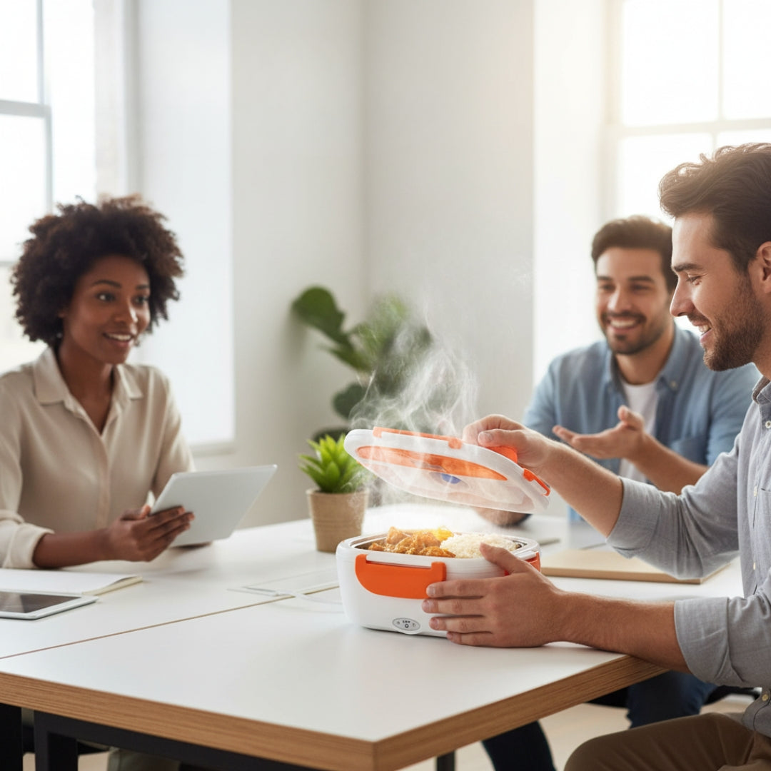 Portable Electric Lunch Box – On-the-Go Food Warmer