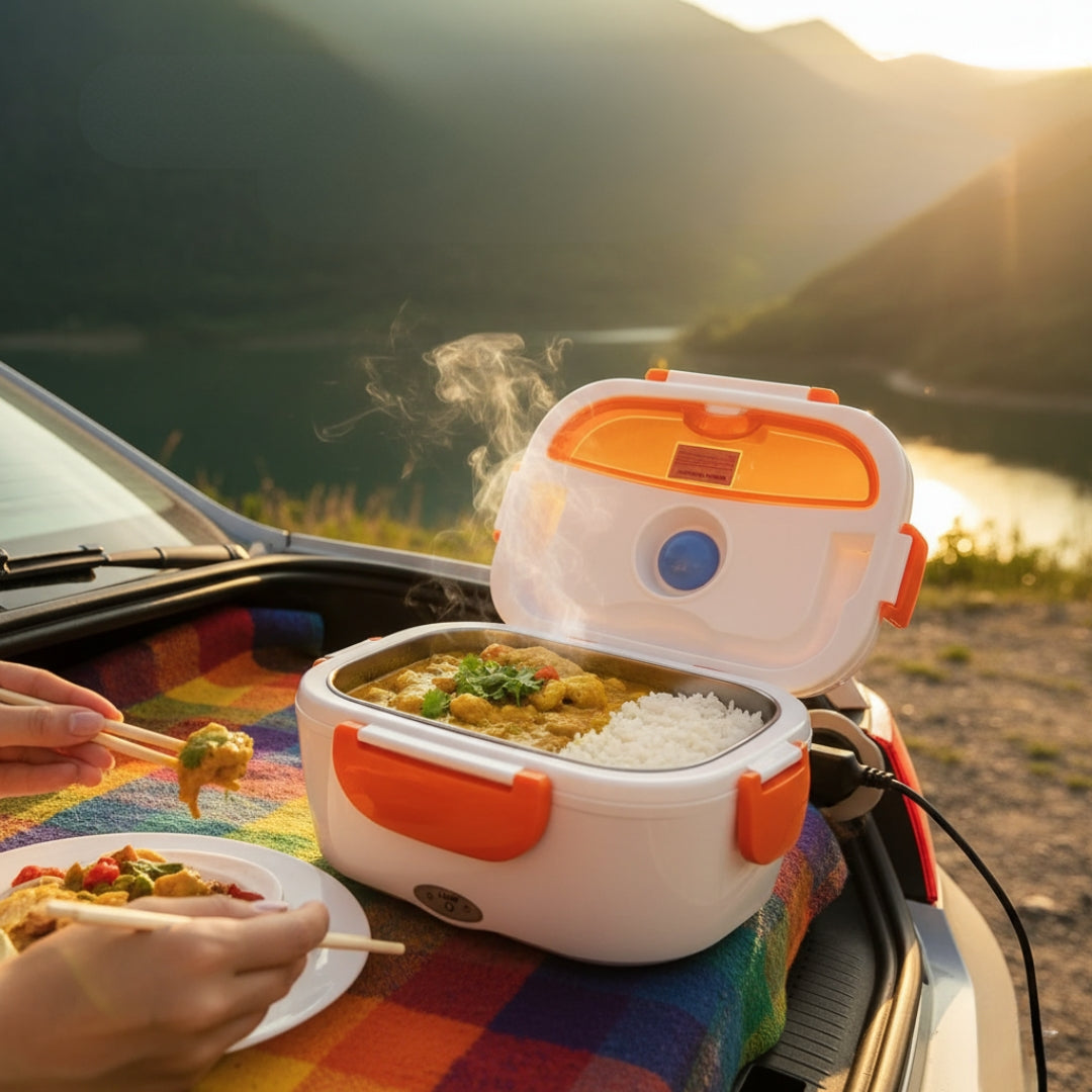Portable Electric Lunch Box – On-the-Go Food Warmer