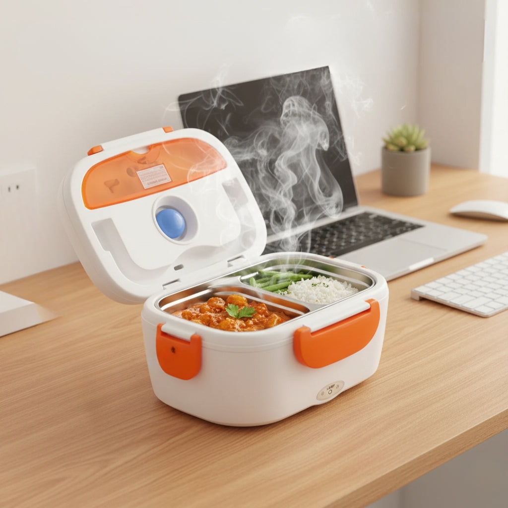 Portable Electric Lunch Box – On-the-Go Food Warmer