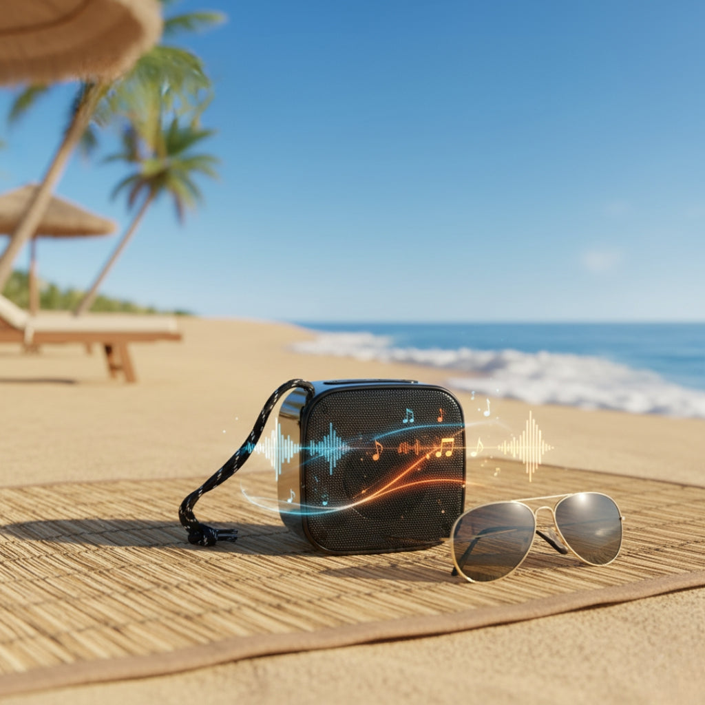 Mini Portable Wireless Bluetooth Speaker – Multicolor Sound Box (1 Pc)