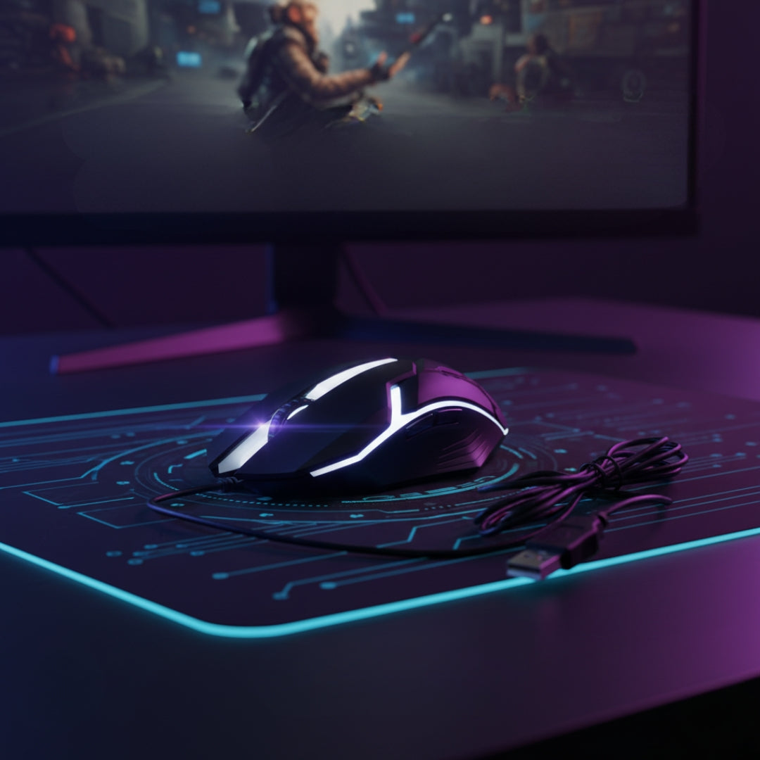 Ergonomic USB Wired Gaming Mouse | Optical Mouse for PC/Laptop