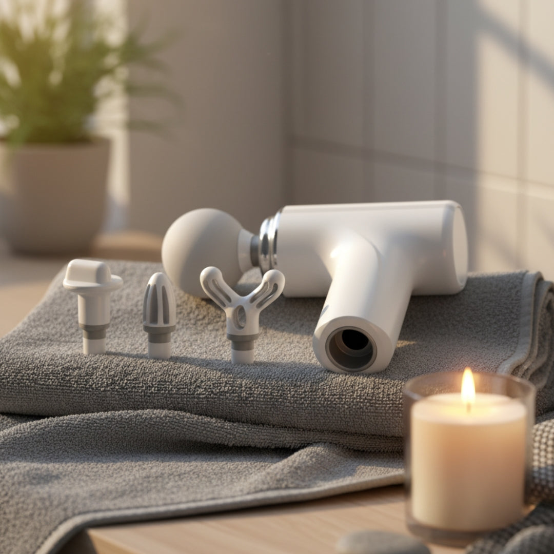 Mini Gun Massager Machine – Portable Handheld Percussion Massager for Pain Relief