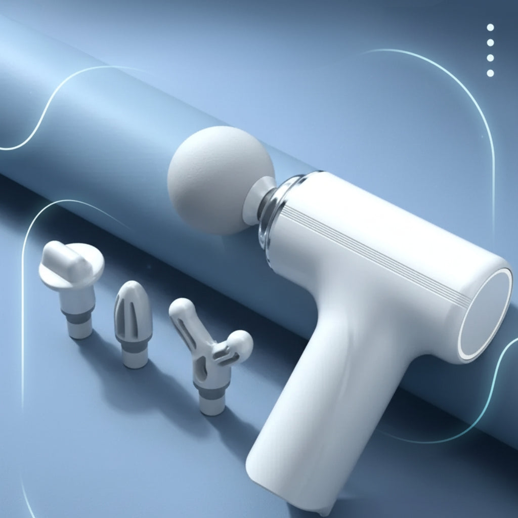 Mini Gun Massager Machine – Portable Handheld Percussion Massager for Pain Relief