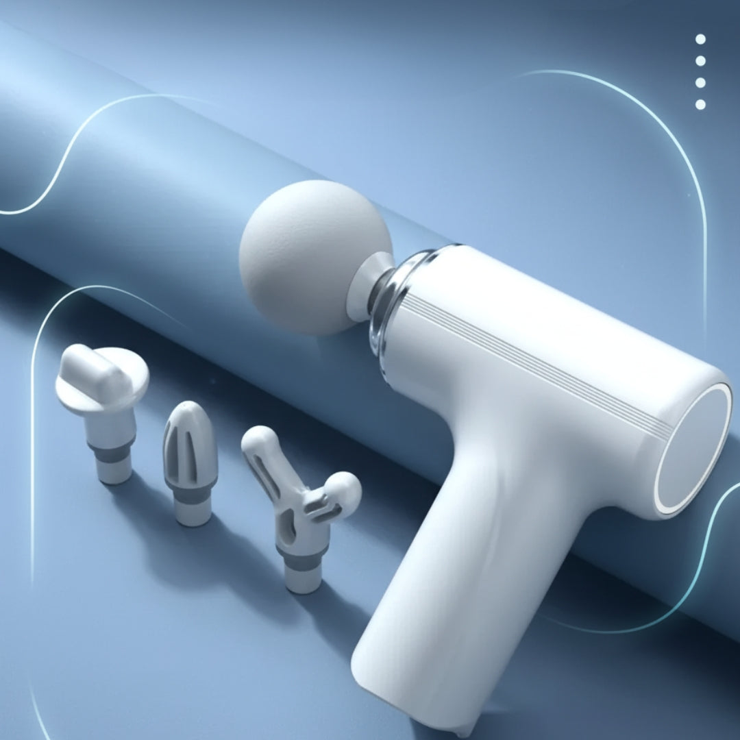 Mini Gun Massager Machine – Portable Handheld Percussion Massager for Pain Relief