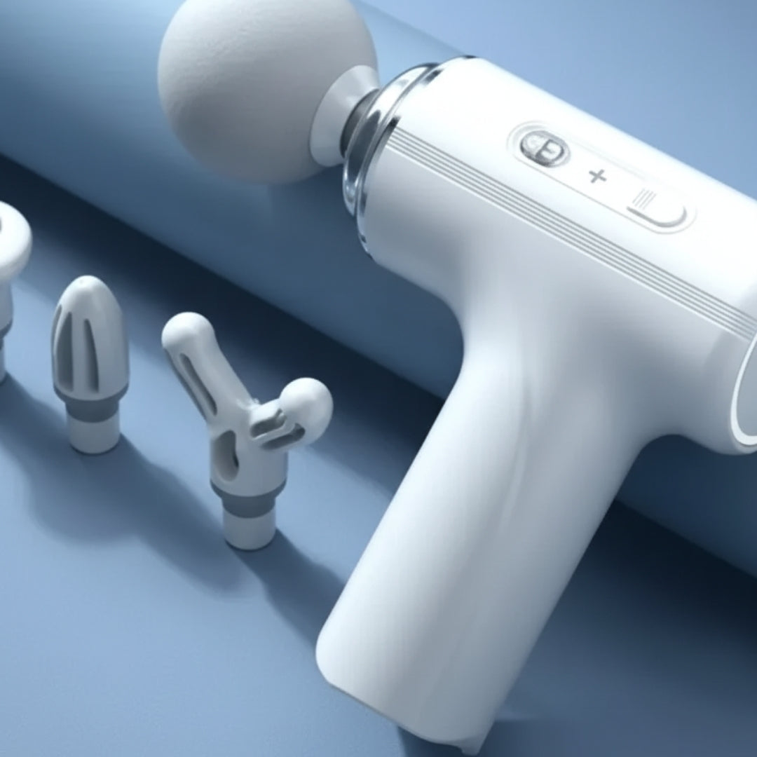Mini Gun Massager Machine – Portable Handheld Percussion Massager for Pain Relief