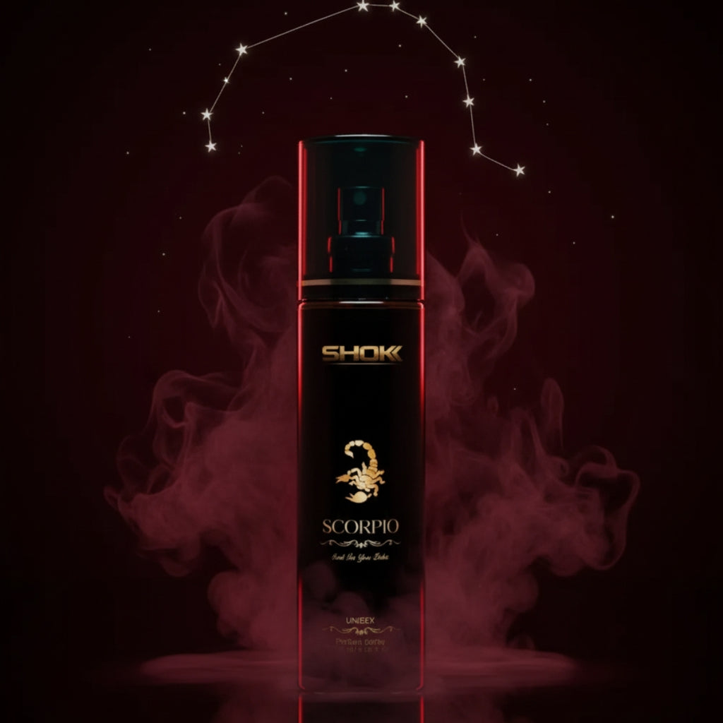 Scorpio Zodiac Body Spray – 135ml Unisex Fragrance Mist for Men & Women