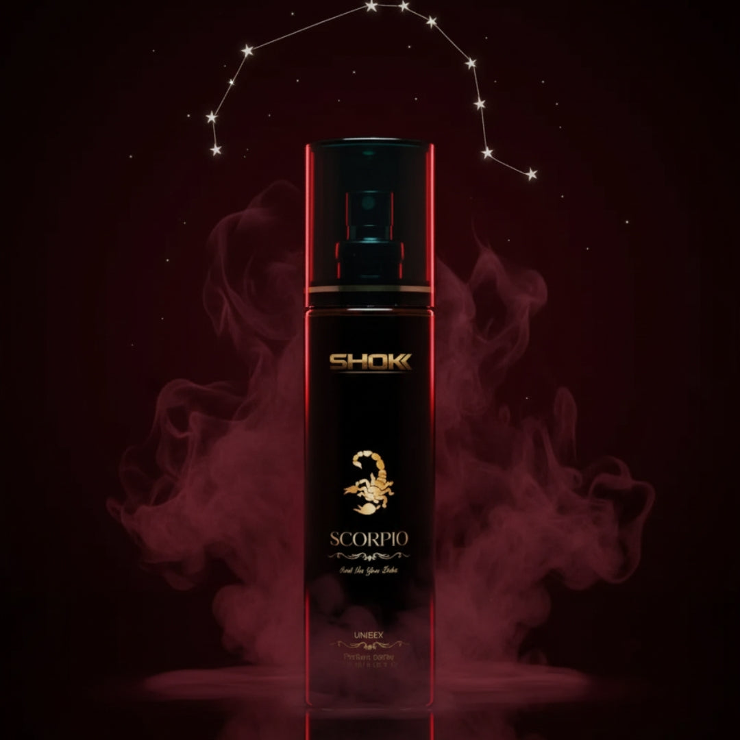 Scorpio Zodiac Body Spray – 135ml Unisex Fragrance Mist for Men & Women