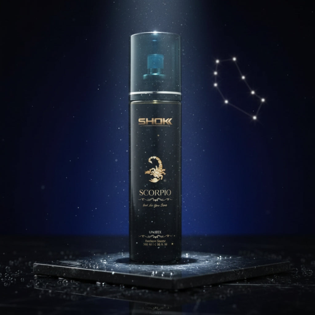 Scorpio Zodiac Body Spray – 135ml Unisex Fragrance Mist for Men & Women