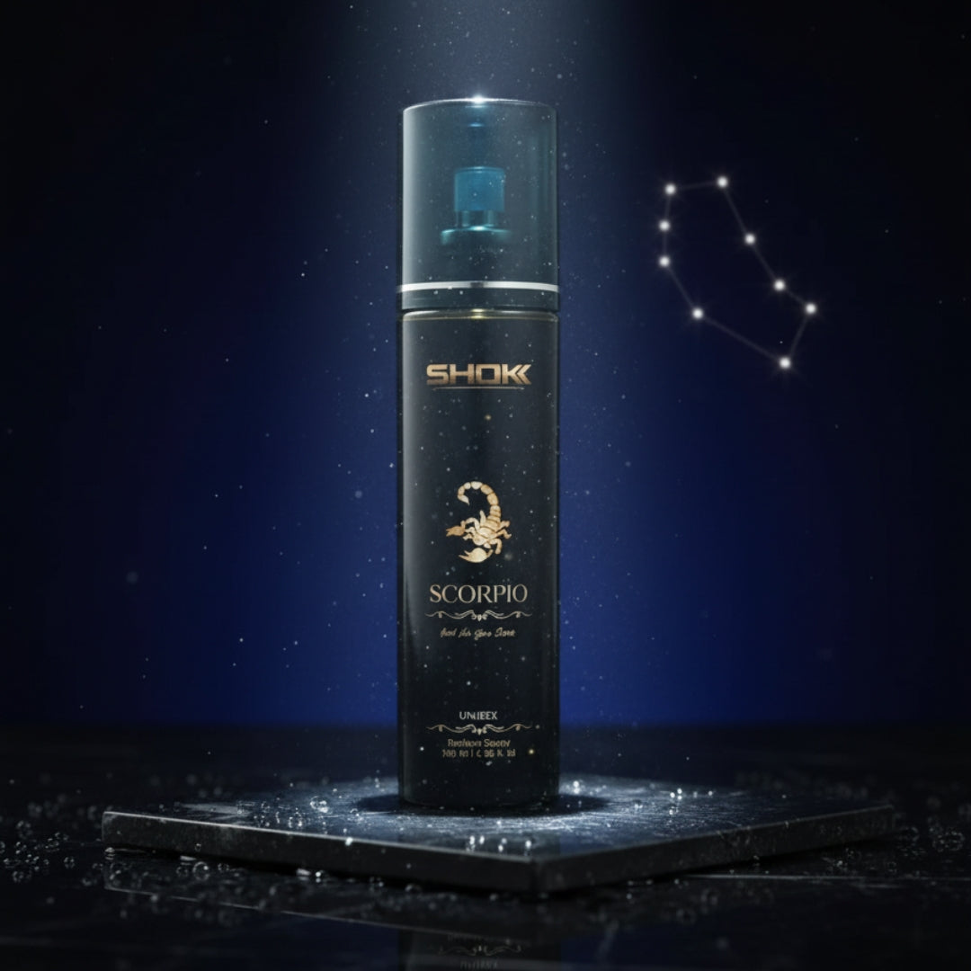 Scorpio Zodiac Body Spray – 135ml Unisex Fragrance Mist for Men & Women