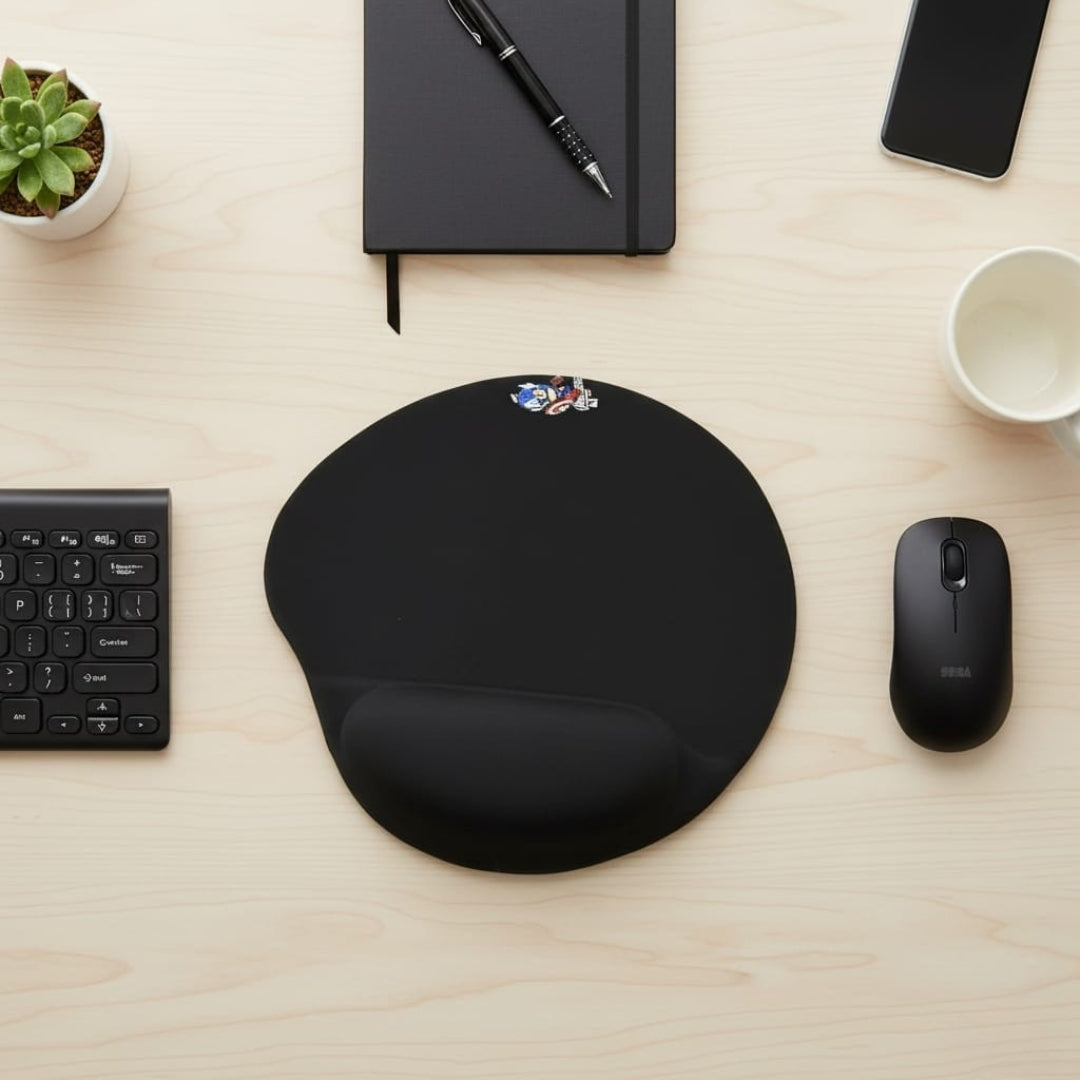 Ergonomic Gaming Wrist Mouse Pad – Comfort for Office & Gamers