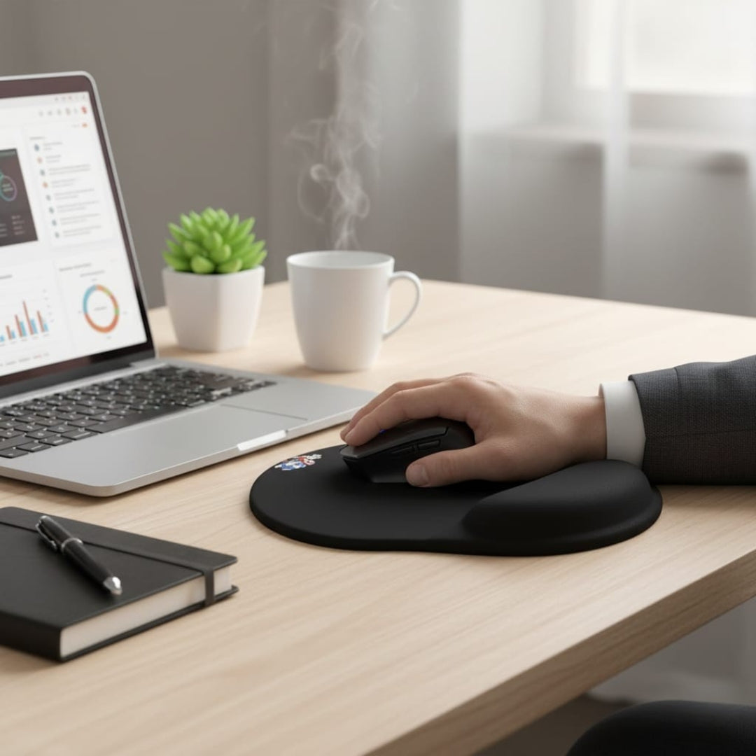 Ergonomic Gaming Wrist Mouse Pad – Comfort for Office & Gamers