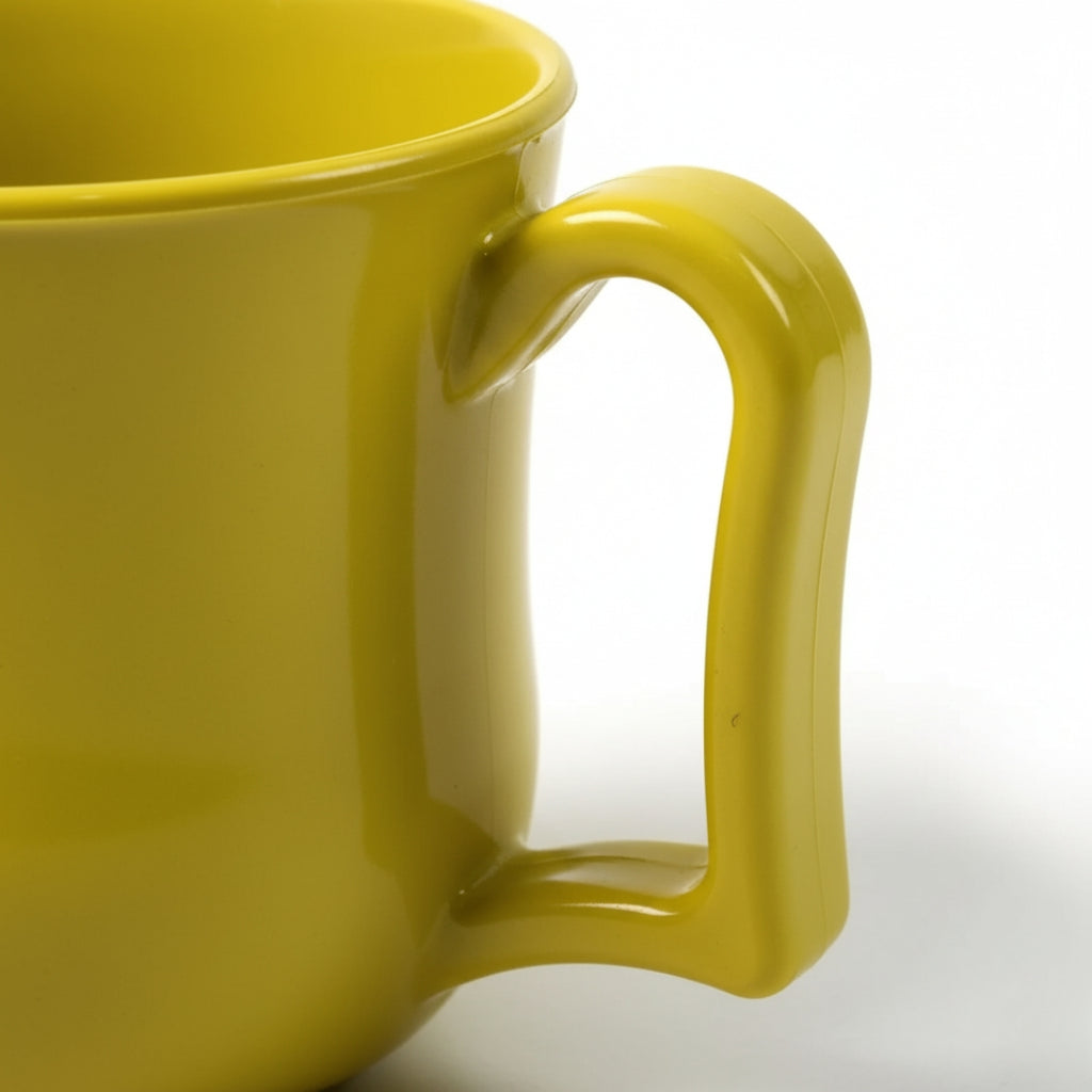 Plastic Coffee & Tea Mug with Handle – Premium Quality (1 Pc)