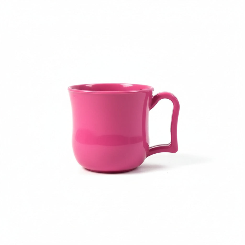 Plastic Coffee & Tea Mug with Handle – Premium Quality (1 Pc)