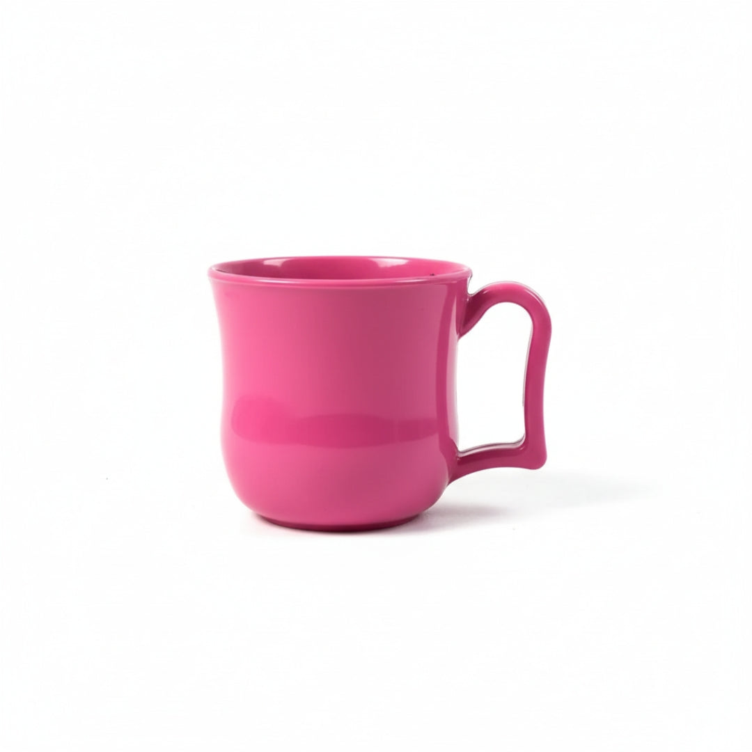 Plastic Coffee & Tea Mug with Handle – Premium Quality (1 Pc)