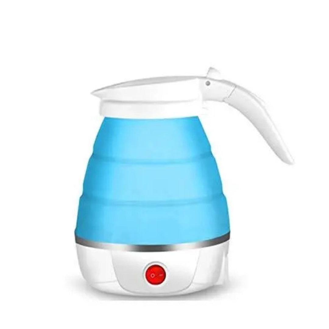 Foldable Electric Kettle – Silicone Collapsible Portable Boiler