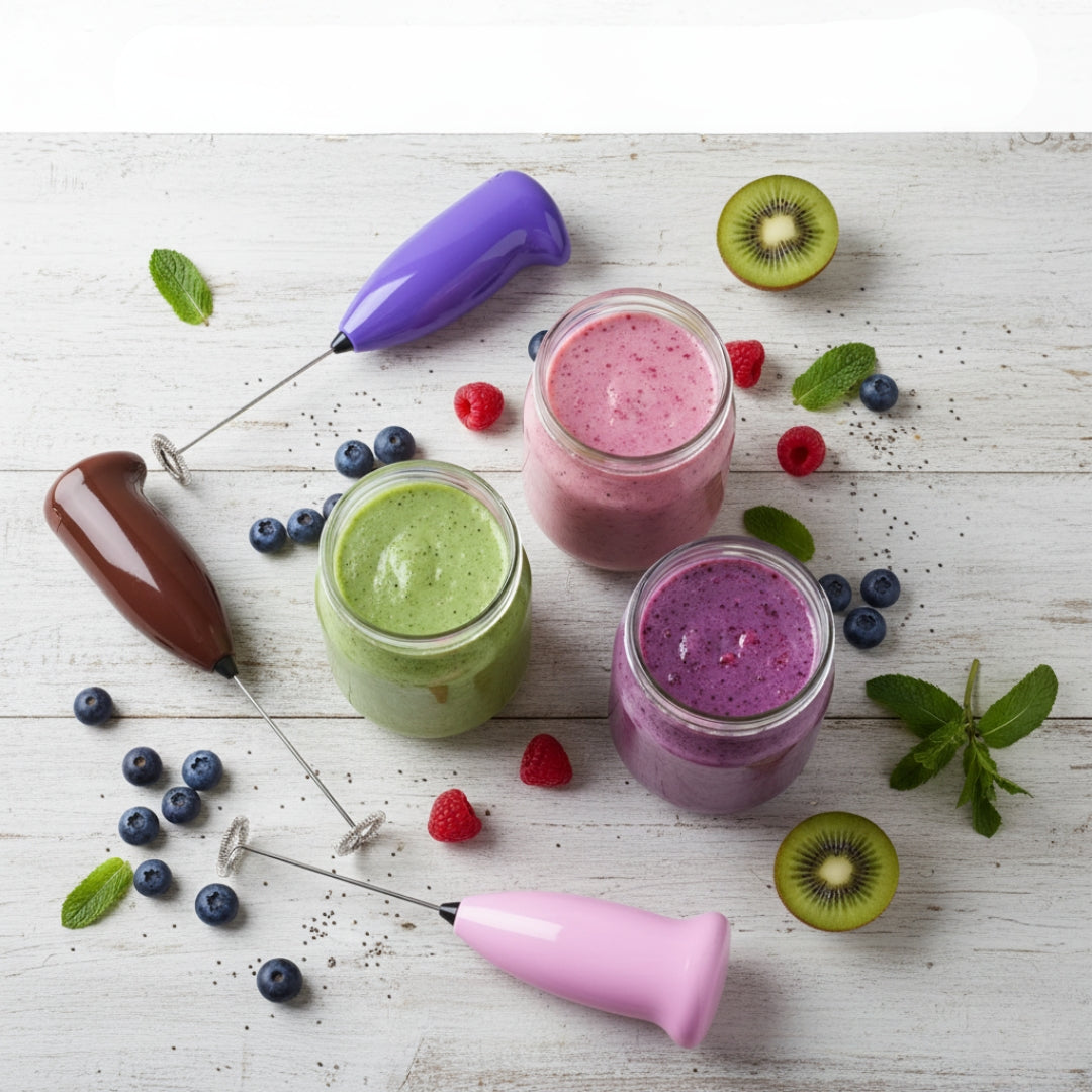 Electric Hand Blender – Powerful Stick Mixer for Smoothies, Soups & Home Cooking