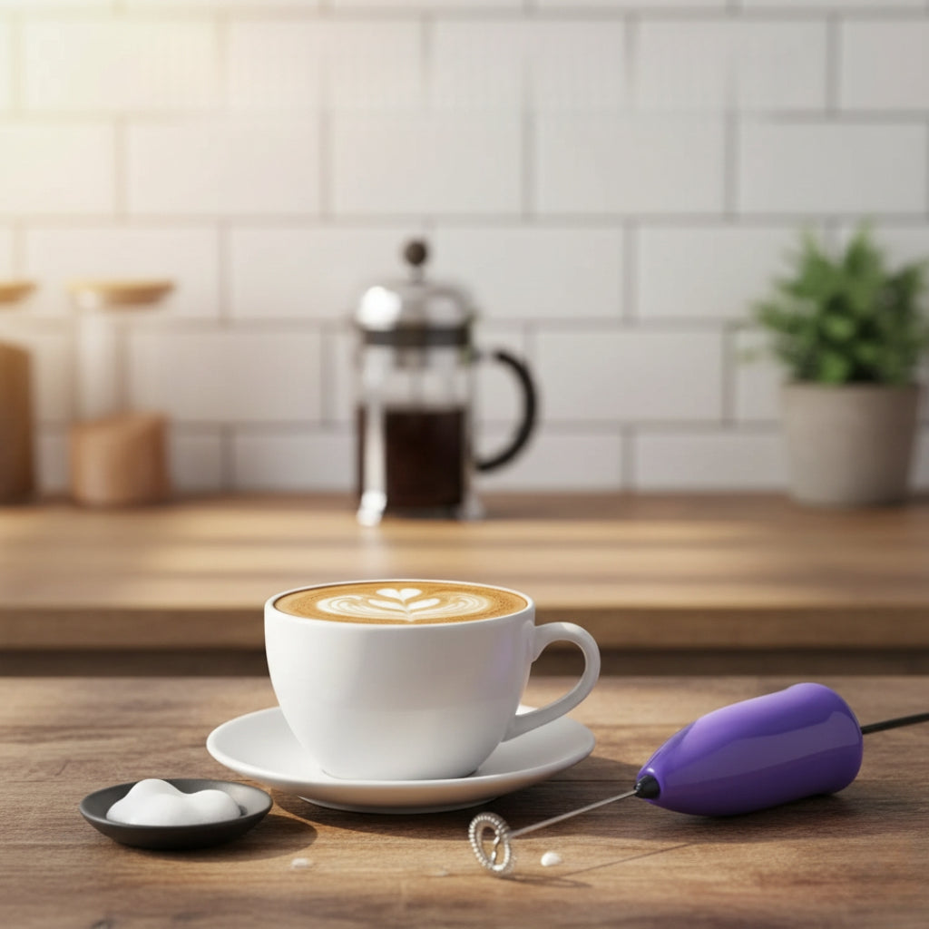 Electric Hand Blender – Powerful Stick Mixer for Smoothies, Soups & Home Cooking