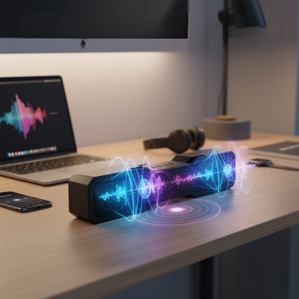 3D Sound Bluetooth Speaker – Wireless & Portable with Deep Bass