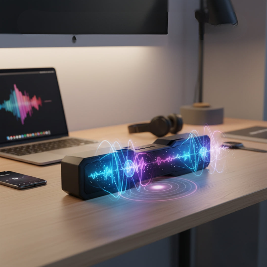 3D Sound Bluetooth Speaker – Wireless & Portable with Deep Bass