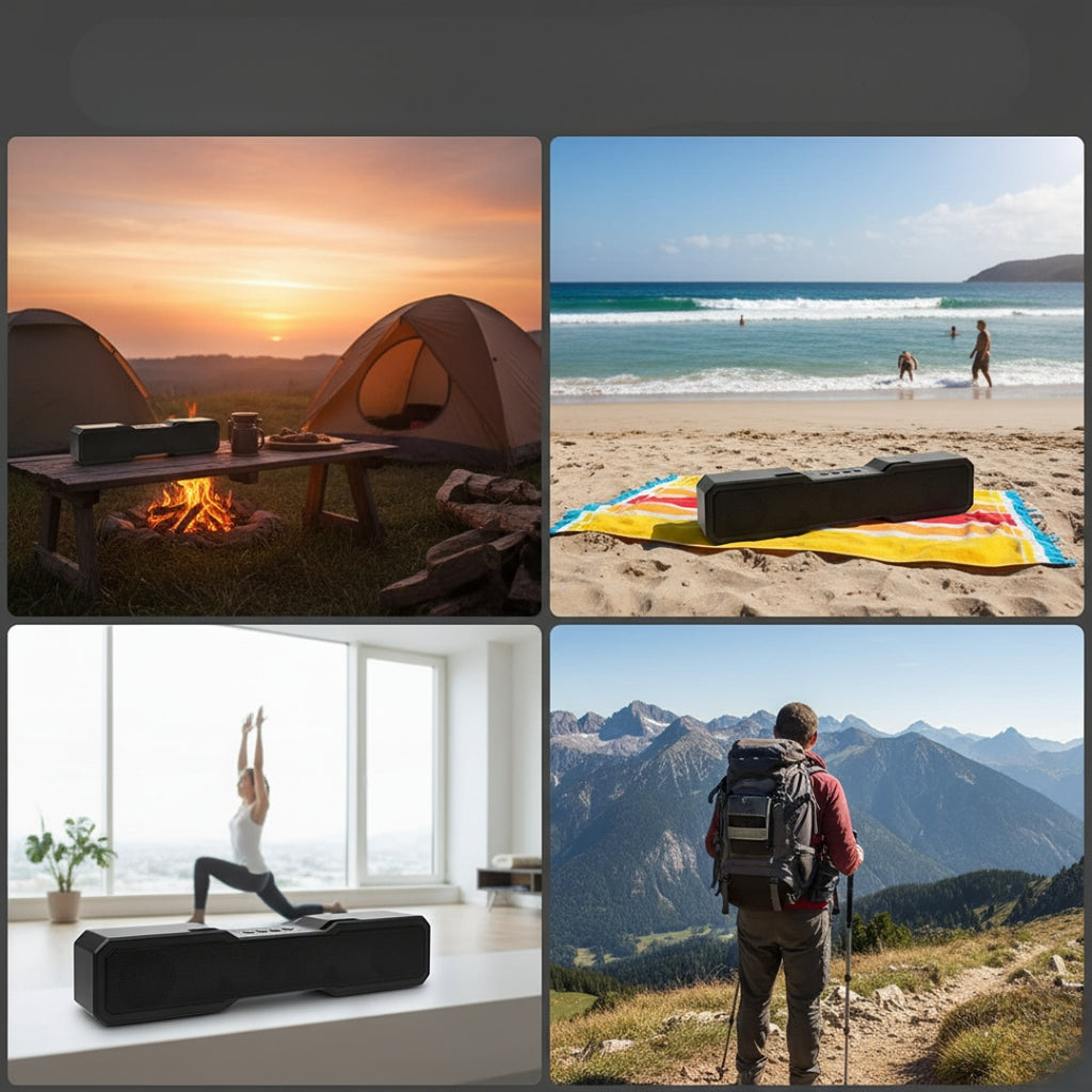 3D Sound Bluetooth Speaker – Wireless & Portable with Deep Bass