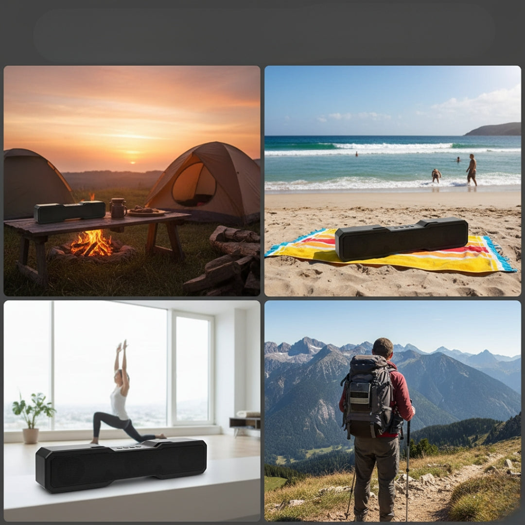 3D Sound Bluetooth Speaker – Wireless & Portable with Deep Bass