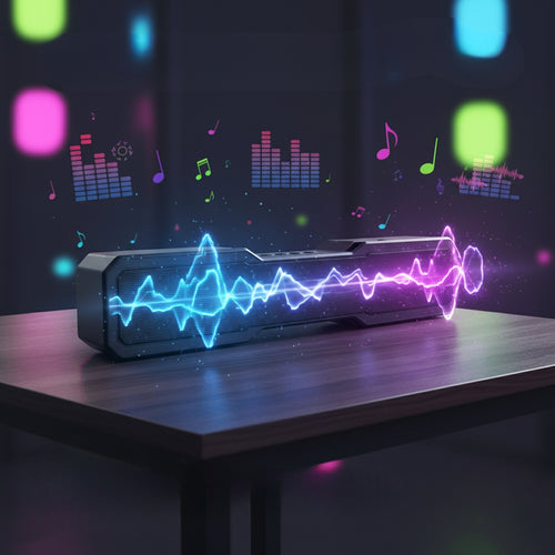 3D Sound Bluetooth Speaker – Wireless & Portable with Deep Bass