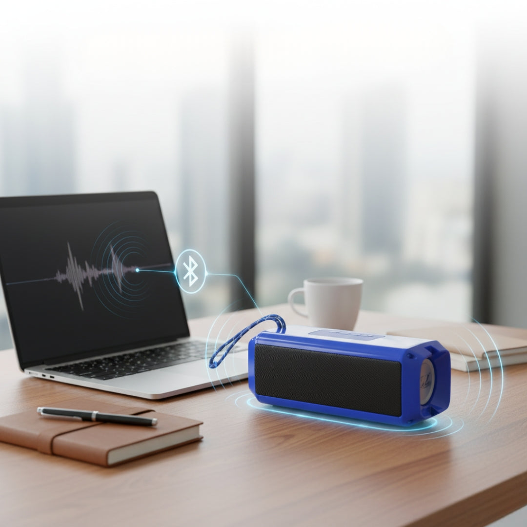 Portable Wireless Bluetooth Speaker – Rechargeable Mini Sound Box (1 Pc)