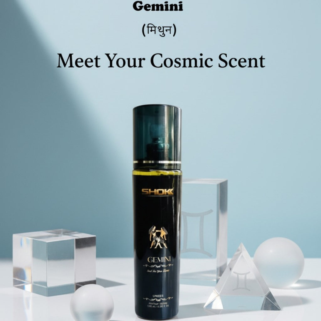 Gemini Zodiac Body Spray – 135ml Unisex Fragrance Mist for Men & Women