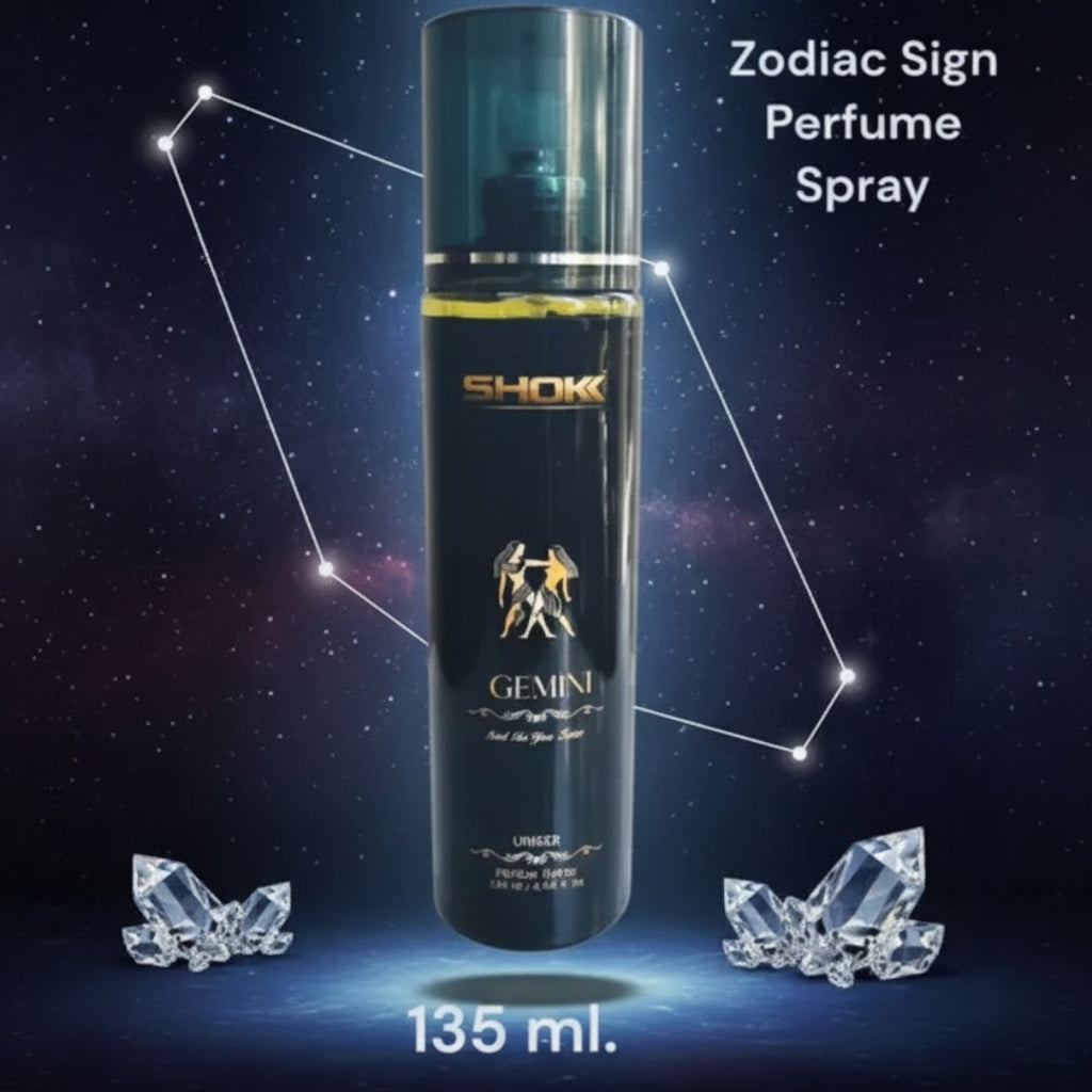 Gemini Zodiac Body Spray – 135ml Unisex Fragrance Mist for Men & Women