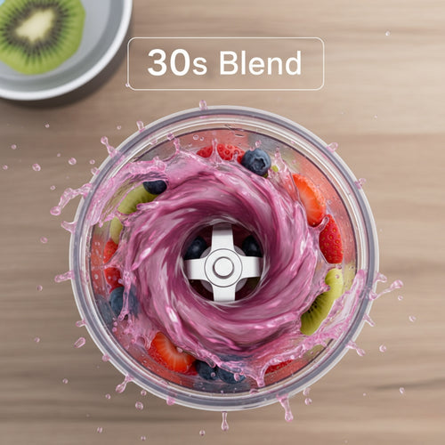 350ml Portable USB Juicer Cup – 6-Blade Electric Blender